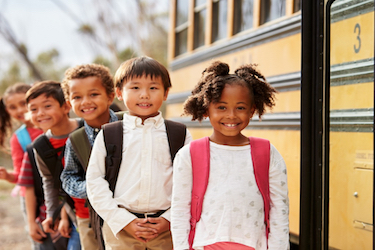 Learn how your backpack should fit to ensure good health.|Backpack safety can help your child stay healthy.